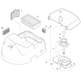 KÄRCHER Professional Ersatzteile Sauger DELAVAL 180     EU 1.145-171.0 Filter