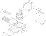 KÄRCHER Ersatzteile Nasstrockensauger A 2731 PT *EU 1.347-201.0 Turbine