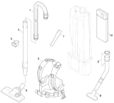 KÄRCHER Professional Ersatzteile Sauger TBV 35  EU 230V 1PH 50/60HZ 1.980-120.0 Zubehoer