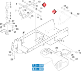 KÄRCHER Professional Ersatzteile Bodenreiniger BD TRIKE BAT    EU 1.161-102.0 Bedienelement