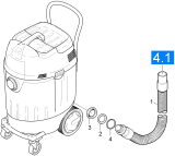 KÄRCHER Professional Ersatzteile Sauger NT 65/2 ECO     EU 1.325-141.0 Ablassschlauch