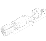 KÄRCHER Professional Ersatzteile Sauger CV 38/1 Tornado 1.435-186.0 Saugturbine