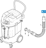 KÄRCHER Professional Ersatzteile Sauger Eurofast RVC 55 P EU 1.146-208.0 Ablassschlauch