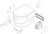 KÄRCHER Professional Ersatzteile Sauger NT 361 ECO H ENEL 1.184-551.0 Behaelter Einzelteile
