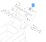 KÄRCHER Professional Ersatzteile Bodenreiniger BD 55/60 WEP 1.384-251.0 Steuerung