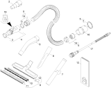 KÄRCHER Professional Ersatzteile Sauger NT 361 ECO M A  EU 1.184-411.0 Zubehoer