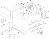 KÄRCHER Professional Ersatzteile Bodenreiniger BR 550 XL PACKAGE 1.067-804.0 Steuerung Elektrik BR 550 XL