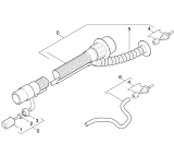 KÄRCHER Professional Ersatzteile Spruehextraktion HE 6000    EU 1.140-101.0 Schlauch Spruehsaugen HE 6000