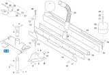 KÄRCHER Professional Ersatzteile Bodenreiniger BD 550 BAT -PACKAGE 1.067-406.0 Saugbalken