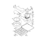 KÄRCHER Professional Ersatzteile Spruehextraktion MC 600 1.781-121.0 Saugturbine