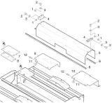 KÄRCHER Professional Ersatzteile Bodenreiniger BR 1000 BAT PACKEU 1.923-211.0 Spritzschutz