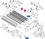 KÄRCHER Professional Ersatzteile Bodenreiniger BR 1000 BAT PACKEU 1.923-211.0 Buerste