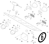 KÄRCHER Professional Ersatzteile Kehrmaschinen ABS Leuchten STVZO  ABS Leuchten STVZO 2.638-754.0