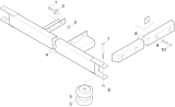 KÄRCHER Professional Ersatzteile Kehrmaschinen ABS Stossstange mit Rammschutz  Stossstange 2.639-126.0