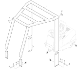 KÄRCHER Professional Ersatzteile Kehrmaschinen ABS Schutzdach  ABS Schutzdach 2.638-400.0