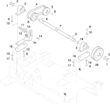 KÄRCHER Professional Ersatzteile Kehrmaschinen KM 85/50 WB Classic 0 Antrieb Seitenbesen
