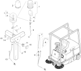 KÄRCHER Professional Ersatzteile Kehrmaschinen ABS Rundumkennleuchte SD-KMR 1200/1200 BAT  Rundumkennleuchte 2.638-290.0