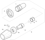 KÄRCHER Professional Ersatzteile Hochdruckreiniger Kaltwasser HD 13/12 ST   EU-II 1.374-302.0 Düse