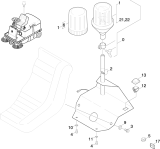KÄRCHER Professional Ersatzteile Kehrmaschinen ABS Rundumkennleuchte -KMR 1200/1200 BAT  ABS Rundumkennleuchte 2.638-188.0