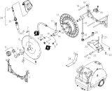 KÄRCHER Professional Ersatzteile Hochdruckreiniger Heisswasser ABS Schlauchtrommel HDS-CSX 2.639-473.0 ABS Schlauchtrommel