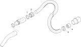 KÄRCHER Professional Ersatzteile Sauger NT 35/1 Tact Te M EU 1.184-874.0 ABS Schlauchkupplung