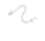 KÄRCHER Professional Ersatzteile Sauger T 201 -MIT ZUBEHOER 1.889-121.0 ABS Schlauchkupplung