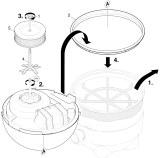 KÄRCHER Professional Ersatzteile Sauger ABS Filter HEPA T191 / T10/1 2.641-229.0 Filter T 191