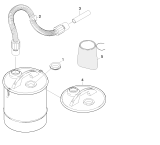 KÄRCHER Professional Ersatzteile Sauger Aschefilter Würth 2.863-217.0 ABS Vorabscheider