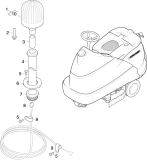 KÄRCHER Professional Ersatzteile Bodenreiniger ABS Rundumkennleuchte Rundumkennleuchte 2.640-108.0
