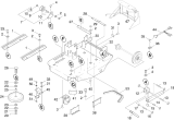 KÄRCHER Professional Ersatzteile Kehrmaschinen KSM 950 B -2 SB 0 Grundrahmen