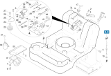 KÄRCHER Professional Ersatzteile Kehrmaschinen KSM 750 PROFI Grundrahmen 1.049-121.0