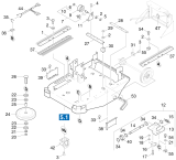 KÄRCHER Professional Ersatzteile Kehrmaschinen KSM 950 S B 0 Grundrahmen