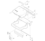 KÄRCHER Ersatzteile Kehrmaschine K 970 1.766-900.0 Kehrbehaelter