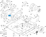 KÄRCHER Professional Ersatzteile Kehrmaschinen KMR 1550 D-KAT-1SB  Aufbau 1.948-314.0