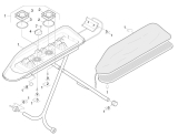 KÄRCHER Ersatzteile Dampfreiniger K 1801 BSX 1.363-201.0 Unterteil