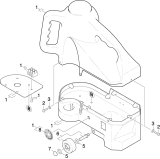 KÄRCHER Professional Ersatzteile Bodenreiniger BD 17/5 C Einzelteile 1.737-102.0
