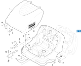 KÄRCHER Professional Ersatzteile Kehrmaschinen KM 85/50W Tornado Einzelteile 1.351-121.0