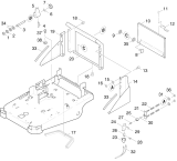 KÄRCHER Professional Ersatzteile Kehrmaschinen KMR 1050 S -B  Verkleidung 1.047-804.0