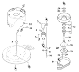 KÄRCHER Professional Ersatzteile Bodenreiniger BD-44 180 1.291-101.0 Antrieb