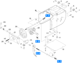 KÄRCHER Professional Ersatzteile Schneefraesen STH 8.66 C  Geraet Einzelteile 1.335-301.0