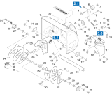 KÄRCHER Professional Ersatzteile Schneefraesen STH 8.66 C  Einzelteile Kopf 1.335-301.0
