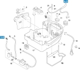 KÄRCHER Ersatzteile Dampfreiniger K 1801 BSX PROFI 1.363-101.0 Gehaeuse Unterteil