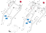 KÄRCHER Professional Ersatzteile Kehrmaschinen KSM 750 BAT PACK 0 Schubbuegel