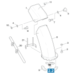 KÄRCHER Professional Ersatzteile Schneefraesen STH 5.56 W  Auswerfer Schnee STH 5.56 1.335-101.0