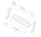 KÄRCHER Professional Ersatzteile Kehrmaschinen KM 90/45 R      EU Kehrwalze 1.405-101.0