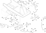 KÄRCHER Professional Ersatzteile Kehrmaschinen KMR TRAC  Gestaenge 1.039-144.0