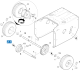 KÄRCHER Professional Ersatzteile Schneefraesen STH 5.56 W  Antrieb 1.335-101.0