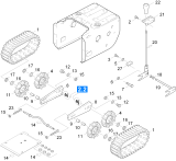 KÄRCHER Professional Ersatzteile Schneefraesen STH 8.66 C  Antrieb Kette 1.335-301.0