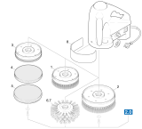 KÄRCHER Professional Ersatzteile Bodenreiniger BD 17/5 C     EU Zubehoer 1.737-101.0