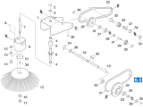 KÄRCHER Professional Ersatzteile Kehrmaschinen PS 600 0 Antrieb Seitenbesen